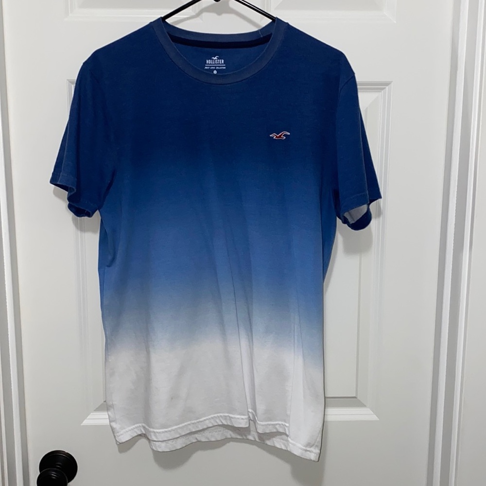 Hollister Mens Blue Short Sleeve T-Shirt Medium